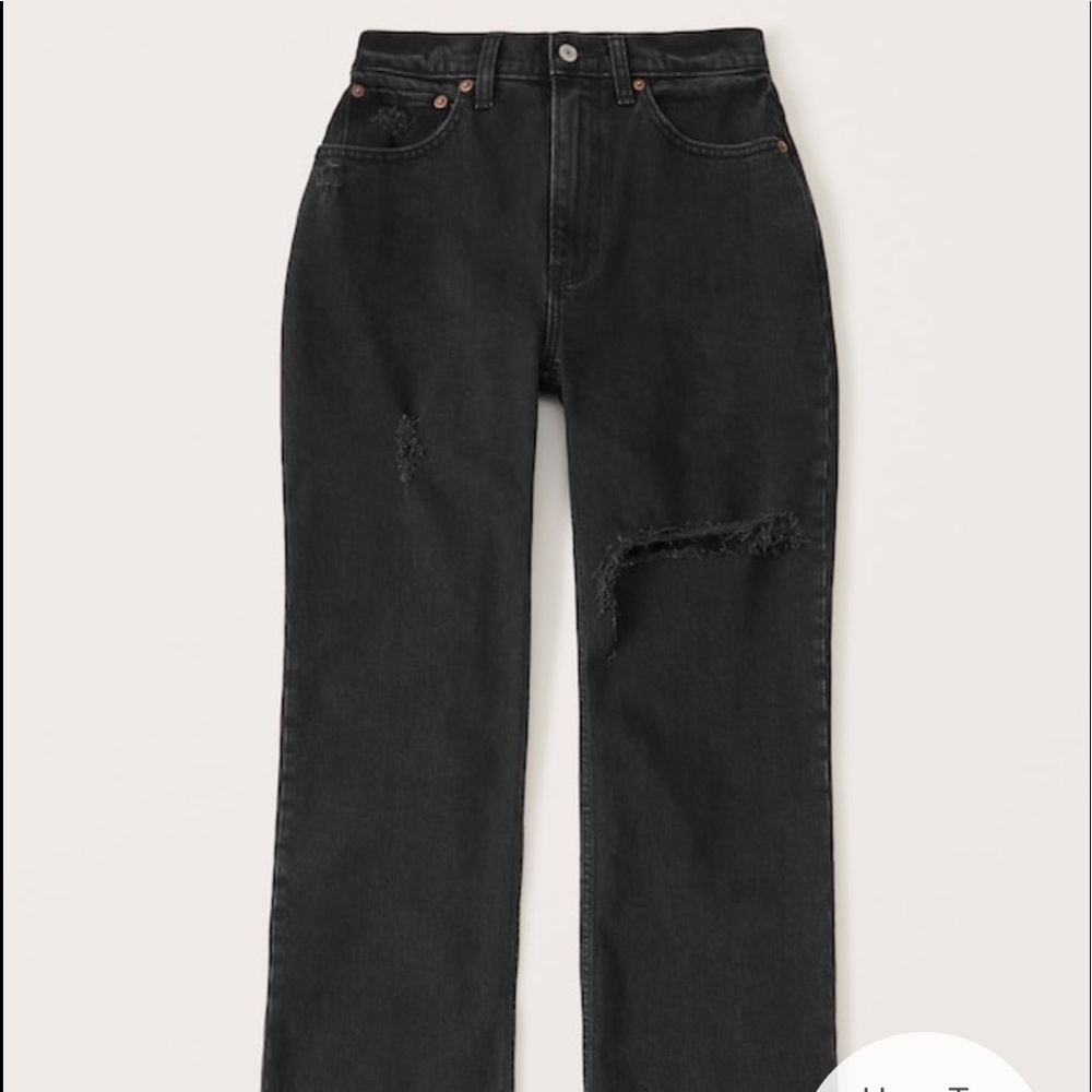 The 90s relaxed jean high rise size 26XS